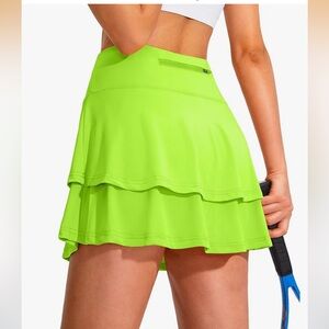 G Gradual Pleated Tennis Skort with 4 Pockets Athletic Golf for Workout Running